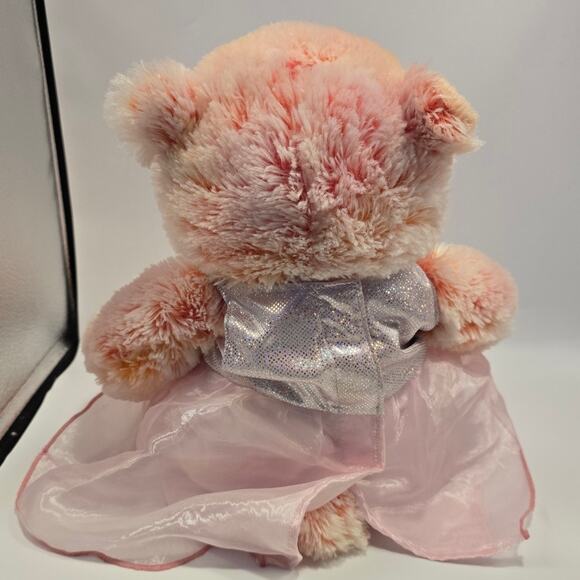 Build-A-Bear Workshop‎ Plush Orange Sherbet Swirl BABW Teddy Tie Dye Frosted 16" - Picture 2 of 4